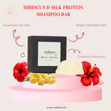 Hibiscus and Silk Protein Shampoo Bar