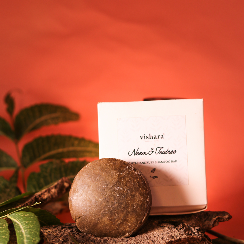 Neem & Tea tree Anti dandruff shampoo bar